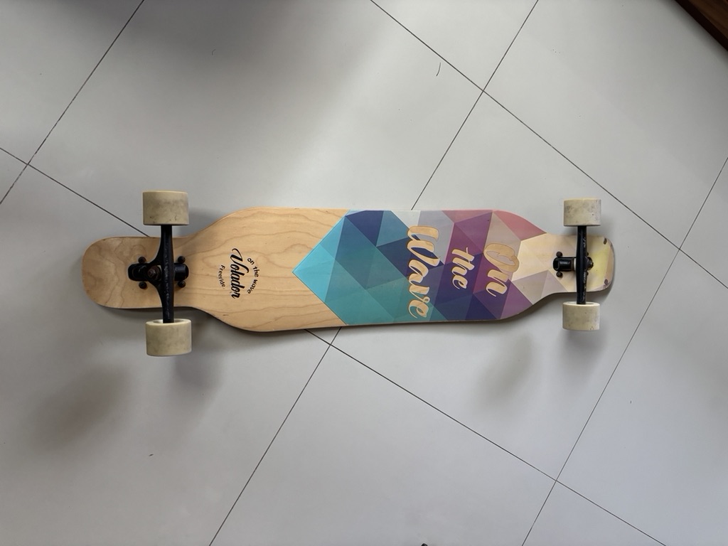 Longboard Volador On The Wave Freeride multicolor
