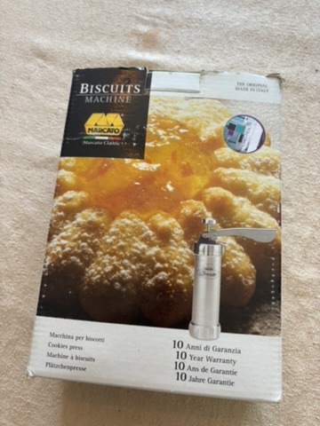 Máquina para galletas Marcato Biscuits Machine italiana